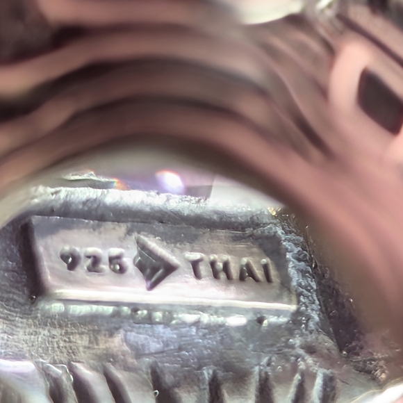 Silpada Lavender Fields Purple Radiant Cut Cubic Zirconia Statement Ring Retired - Picture 5 of 9